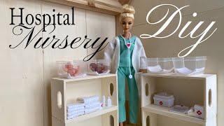 DIY Hospital Nursery For Your Barbies [upl. by Saitam]