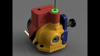 Orbiter extruder filament Autoload and unload AddOn module [upl. by Hanae874]