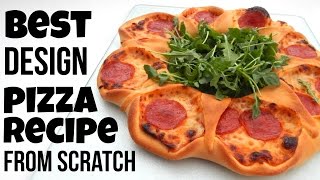 BEST HOMEMADE PIZZA Recipe From Scratch How to make Cool pizza recipe DIY  Inspire To Cook [upl. by Ajat778]