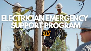 How NECA amp IBEWs Electrician Emergency Support Program is Helping Families in Western PA [upl. by Mandie]