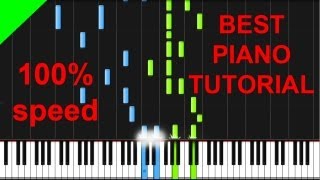 Bastille  Pompeii piano tutorial [upl. by Joell]