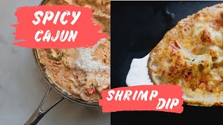 Spicy Cajun Shrimp Dip Recipe [upl. by Rustin]