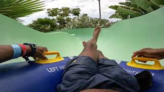 Rapids Rafting Slide  Aqualand Costa Adeje Tenerife 🇪🇸 [upl. by Jariv523]