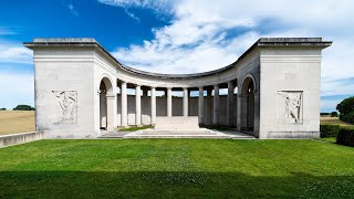 Cambrai Memorial and Louveral Military Cemetery [upl. by Eyllek]