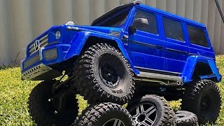 Mercedes G500 4x4 Traxxas TRX4 RC Car 🚙 [upl. by Galliett]