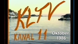 KRAGERØ LOKAL TV oktober 1986 [upl. by Aneelahs]