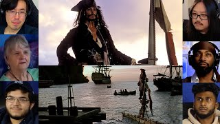 Captain Jack Sparrow Entry  Pirates of the Caribbean  1  Reaction Mashup  pirates [upl. by Aalst]