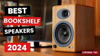 Best Bookshelf Speakers 2024  Which One Is The Best [upl. by Dixil680]