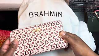 Brahmin Ombre Melbourne Collection Small Caroline Affinity Satchel Bag Kate Spade July 2 2023 [upl. by Nnairek]