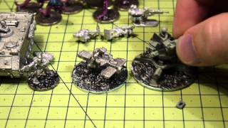 HD Basing 15mm and Eureka SCIFI Germans [upl. by Salesin971]