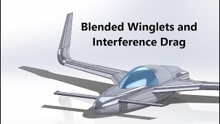 ERacer Blended Winglet and Interference Drag CFD Analysis [upl. by Ruttger]