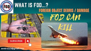 What Is Foreign Object Damage FOD  Why Does FOD Matter FODcankill [upl. by Akiwak]