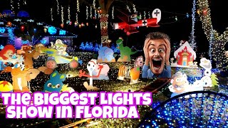 Winter Haven Florida Biggest Christmas lights Display [upl. by Stillman688]