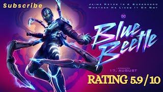 Blue Beetle 2023 Movie Review movierating hollywood [upl. by Nnaer]