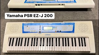 Yamaha PSR EZJ 200 keyboard 🎹  Wilson’s music instruments 03371476660 [upl. by Oigolue]