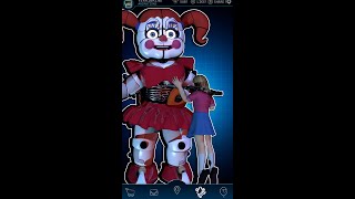 Nightmare  Circus Babys Pizza World fnaf games roblox fivenightsatfreddys gameplay [upl. by Irvin]