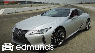 2018 Lexus LC 500 Acceleration Test  Edmunds [upl. by Stronski]