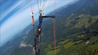 Paragleiten am Muckenkogel 20 05 18 nur UP Schirme [upl. by Rednazxela]