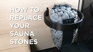 HOW TO  Replace your sauna stones [upl. by Ragland90]