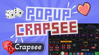 POPUP CRAPSEE with MAC amp Crapsee midatlanticcraps crapsee livecraps [upl. by Uranie4]