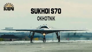 Russian Sukhoi S70 OkhotnikB [upl. by Joette321]