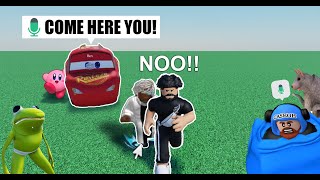 Roblox VC gets WILD Mic Up TROLLING [upl. by Tom]