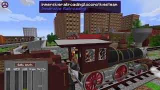 Immersive Railroading ModMinecraft Map [upl. by Lothar]