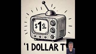 1 Dolarlık televizyonun 📺 parasal değişimi … Monetary change of 1 dollar television keşfet like [upl. by Suilenroc]