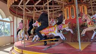 Gallopers Ride At Pleasure Beach Blackpool [upl. by Hausmann]