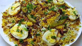 Spicy Masaledar Biryani Recipe  Bakraeid special Keema Biryani Recipe  Mutton Keema Biryani Recipe [upl. by Veator675]