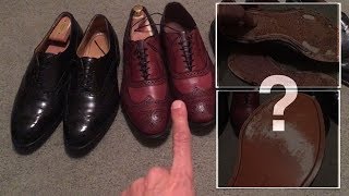 Buying Allen Edmonds on EBay What to look for with sole wear [upl. by Pillihpnhoj842]