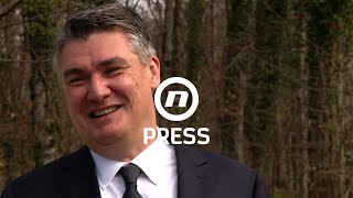 quotVas nisu ukinuli Pa ne znam tko nas gleda jeotequot  Milanović na Plitvicama [upl. by Htenaj]