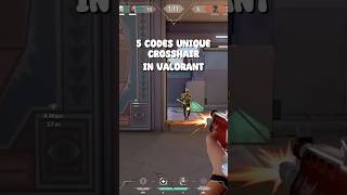 5 Codes Unique Crosshair in Valorant [upl. by Renwick]