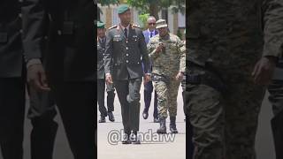 President Kagame arrives to pass out Rwanda Defence Force Officer cadets at Gako [upl. by Cordula]