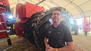 Steiger 645 da CASE IH é o maior trator da Agrishow 2024 que JÁ É comercializado no Brasil [upl. by Ahsenyl]