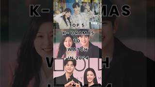 Top 5 Must watch Korean dramas in 2024 kdrama shorts kpop ytshorts trending [upl. by Dewey]