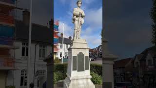 ‘Chesham Memorial’ travel chesham war lestweforget ww1 soldier poppy [upl. by Lana]