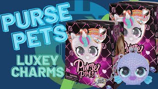 Purse Pets Luxey Charms Unboxing Review  The Upside Down Robot [upl. by Mccoy]