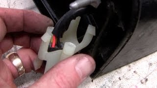 How to fix a broken car mirror support [upl. by Aihtyc119]