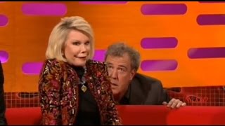 The Graham Norton Show 301112 Joan RiversJake GyllenhaalJeremy Clarkson amp James May [upl. by Leizahaj]