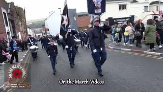 Pride of the Bann  ABOD Shutting of the Gates parade 2023 [upl. by Attenwahs]