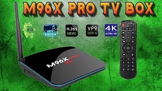 M96X Pro 4K Amlogic S905X 2GB RAM 16GB ROM Android 60 TV Box [upl. by Campbell]