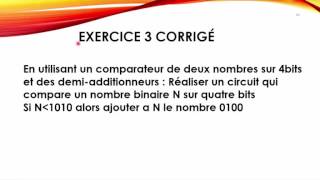 S08 exercices corrigés  Additionneur  comparateur structure machine [upl. by Barta]