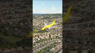 WITNESS Boeing 777 DHL TAKEOFF at Edinburgh Airport shorts [upl. by Caresse]