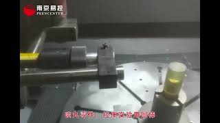 PEENTECH  Scientific Research Single Rotary Table Shot Peening Machine [upl. by Aeriell]