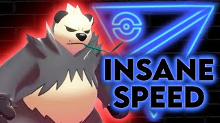 LIGHTNING FAST PACING Buffed Karate Chop Pangoro boosts through the Great League  Pokémon GO PvP [upl. by Gnihc577]