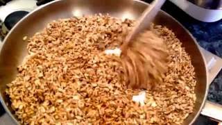 How to make Roasted Sunflower Seeds in Tamari with Mandakini Foux from Dynamic Wellness Australia [upl. by Elsilrac864]