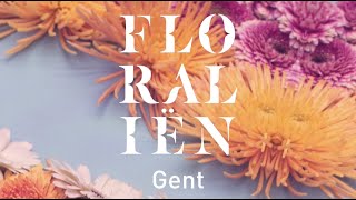 Behind the scenes Opbouw  Floraliën Gent 2016 [upl. by Gilmer]