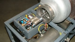 GR7 Experimental Turbo Jet Engine  Electronic Control Unit Function Test [upl. by Luas131]