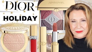 New Dior Holiday Collection 2024  Dior Soir de Bal Eyeshadow Quint  Cool Makeup Look [upl. by Hanleigh]